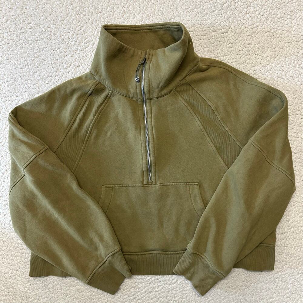 Lululemon Scuba Oversized Funnel Neck Half-Zip Size XL / XXL